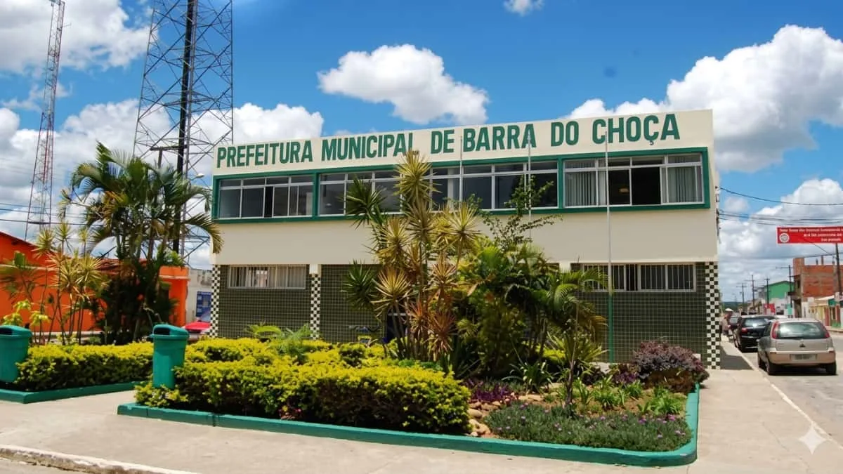 Sede da Prefeitura onde ocorre o processo seletivo reda barra do choca ba