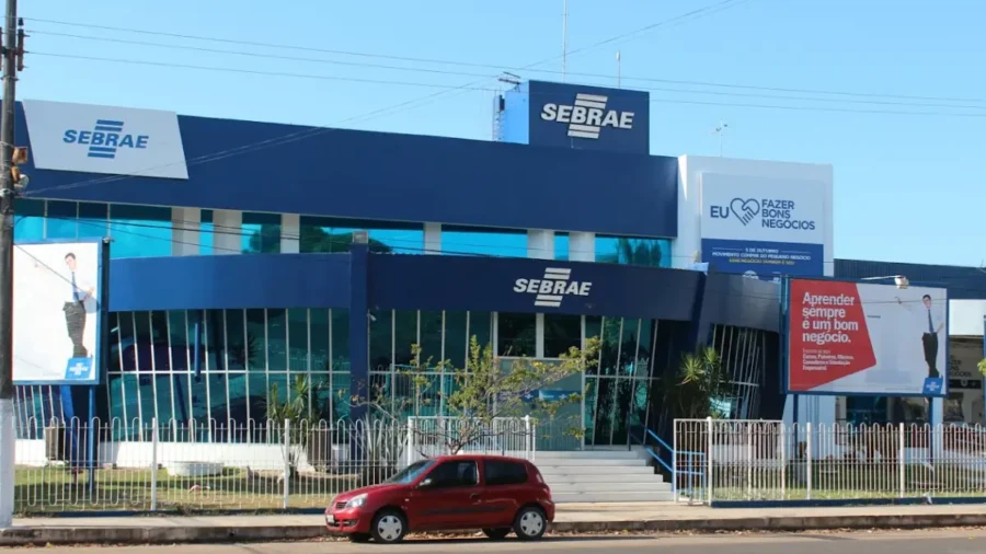 Processo seletivo SEBRAE AP: fachada da unidade do Sebrae no Amapá com identidade visual da instituição