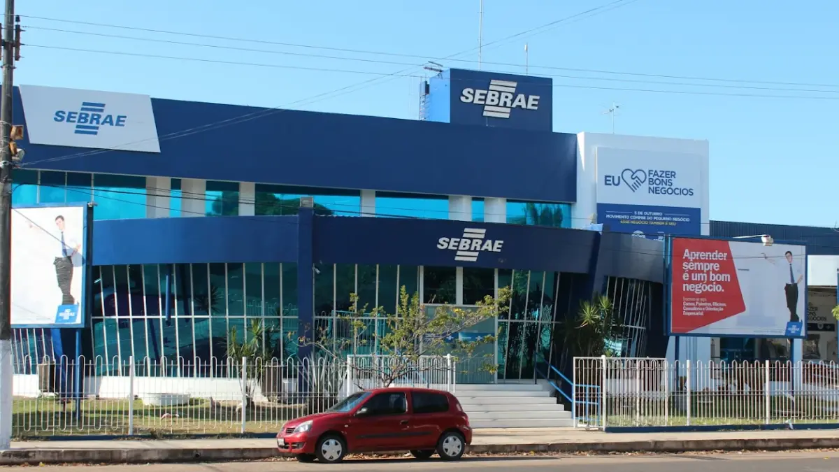 Processo seletivo SEBRAE AP: fachada da unidade do Sebrae no Amapá com identidade visual da instituição