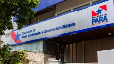 Fachada da SEMAS PA, sede do processo seletivo SEMAS PA 2026