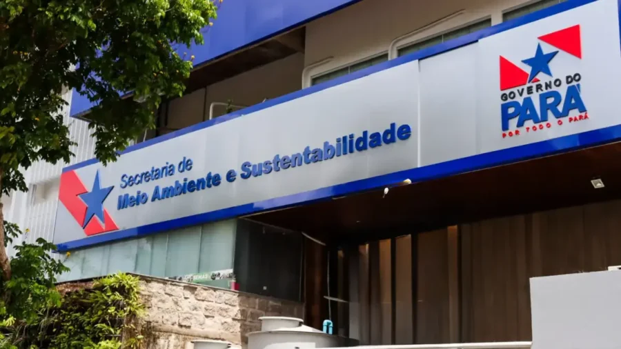 Fachada da SEMAS PA, sede do processo seletivo SEMAS PA 2026