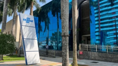 Processo seletivo Sebrae MS 2026 com fachada do prédio da instituição em Campo Grande