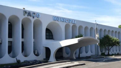 Processo seletivo Tupã SP: fachada da Prefeitura de Tupã com prédio do Paço Municipal