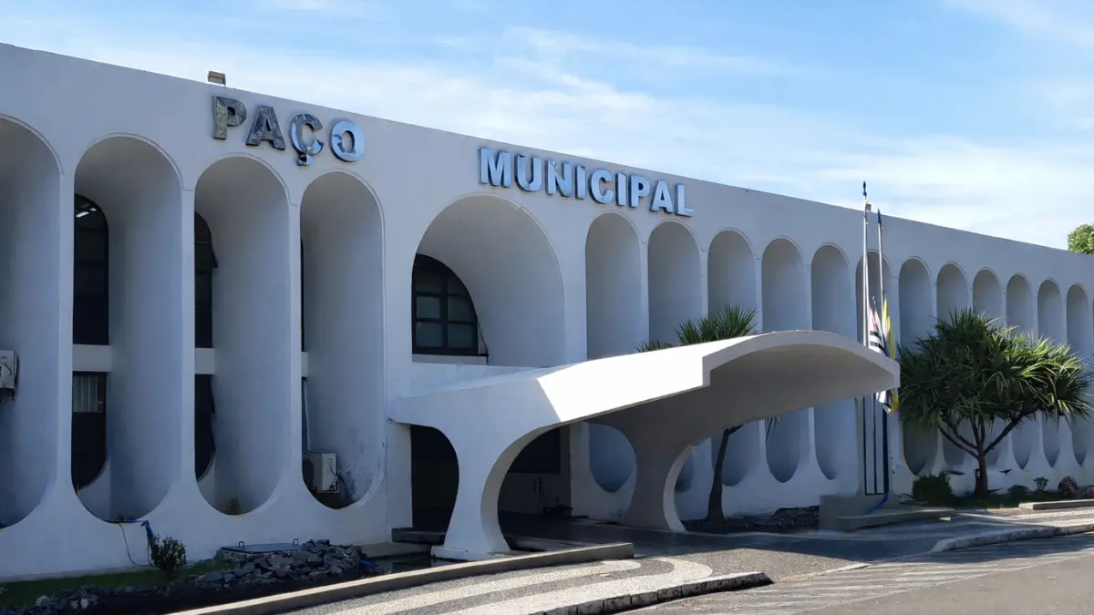Processo seletivo Tupã SP: fachada da Prefeitura de Tupã com prédio do Paço Municipal