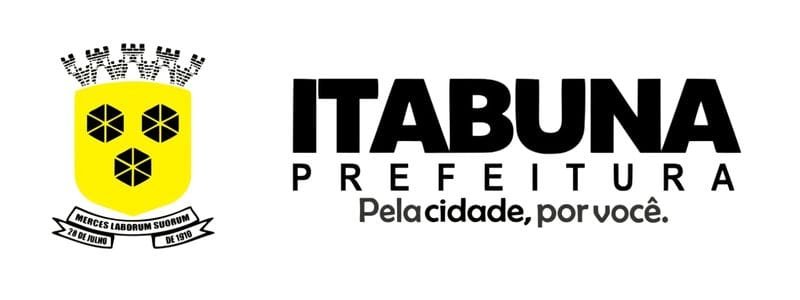 REDA: Itabuna convoca 118 aprovados em seleção na Saúde 1 REDA Itabuna: Logotipo da Prefeitura de Itabuna com brasão amarelo à esquerda e o texto “ITABUNA PREFEITURA Pela cidade, por você.” à direita.