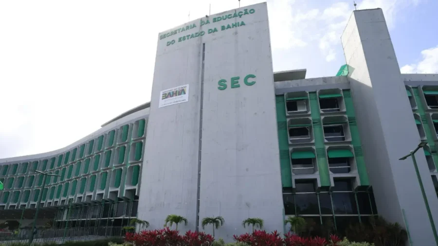 REDA SEC BA 2026 - fachada da Secretaria da Educação do Estado da Bahia, em Salvador
