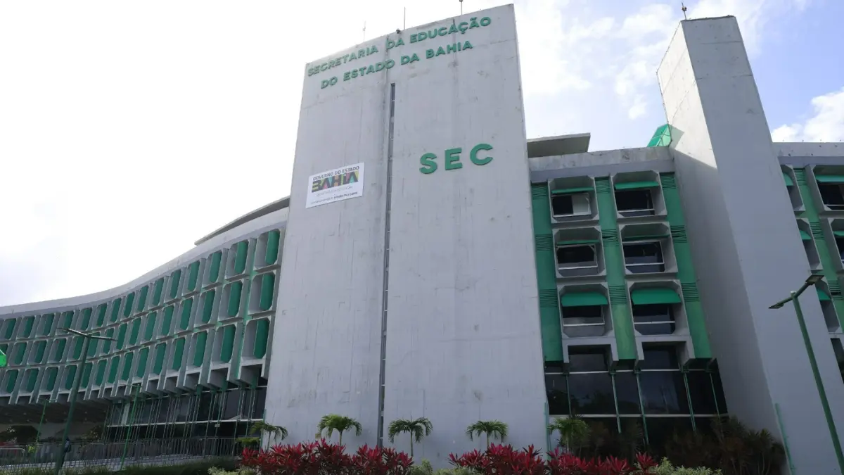 REDA SEC BA 2026 — fachada da Secretaria da Educação do Estado da Bahia, em Salvador