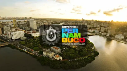 Resultado definitivo CPU PE com imagem aérea de Recife e destaque para o Governo de Pernambuco