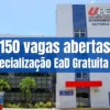 Reitoria da Universidade de Pernambuco, instituição que oferta especialização EaD gratuita com 150 vagas em Gestão Escolar
